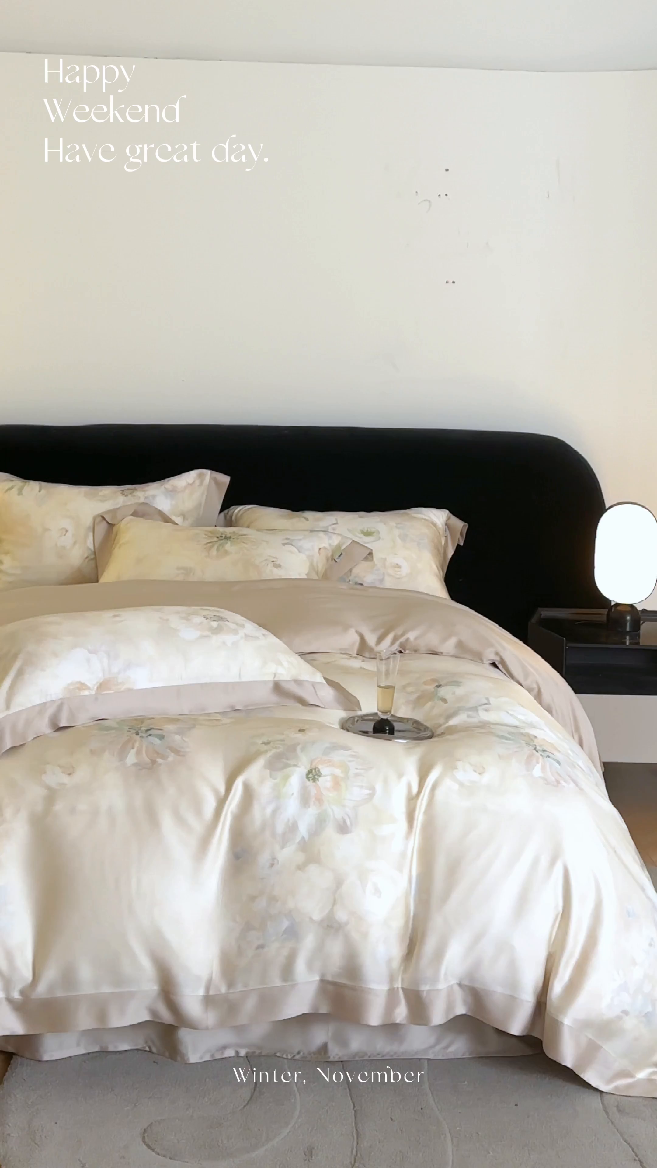 91家纺网 家纺一手货源 找家纺 禾时 2025新款60S兰精天丝印花四件套 初夏（米）