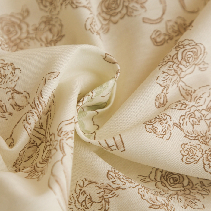 91家纺网 家纺一手货源 找家纺 拔萃 2025新款0.9米床1.2米床纯棉全棉学生宿舍床单款三件套六件套 乡村小筑