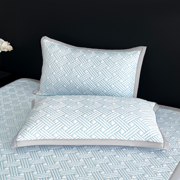 91家纺网 家纺一手货源 找家纺 （总）欧邦 2025新款加厚PE中分子凉感豆豆软席-极简系列