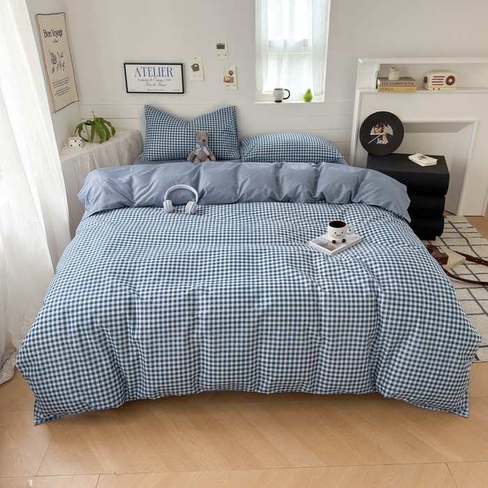 91家纺网 家纺一手货源 找家纺 （总）可可家纺 2025新款印花卡通芦荟棉被套亲肤被罩单件小清新