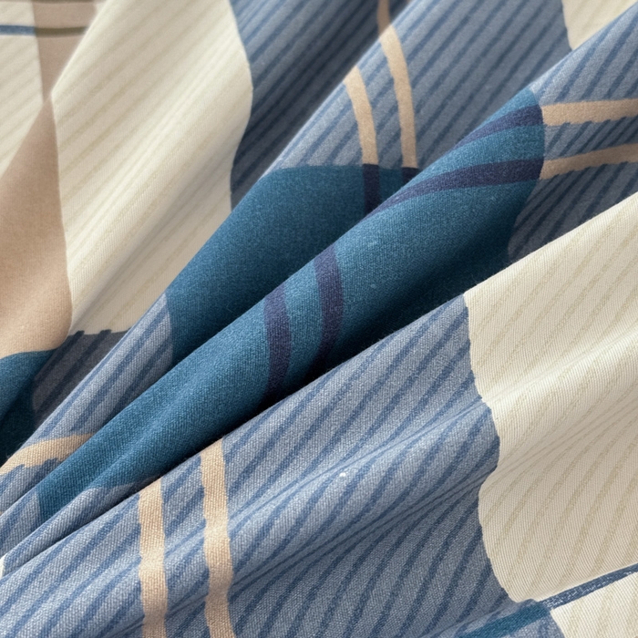 91家纺网 家纺一手货源 找家纺 可可家纺 2025新款印花卡通芦荟棉被套亲肤被罩单件小清新 品味时尚