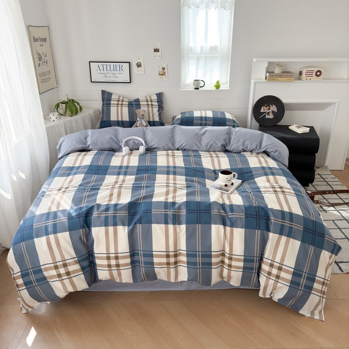 可可家纺 2025新款印花卡通芦荟棉被套亲肤被罩单件小清新 品味时尚