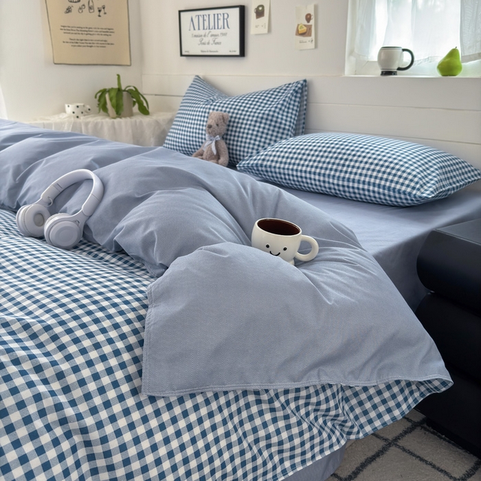 91家纺网 家纺一手货源 找家纺 （总）可可家纺 2025新款印花卡通芦荟棉被套亲肤被罩单件小清新