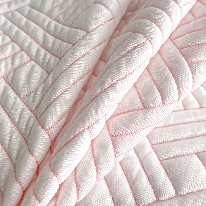 91家纺网 家纺一手货源 找家纺 欧邦 2025新款加厚PE中分子凉感豆豆软席-极简系列 床席款-极简-粉