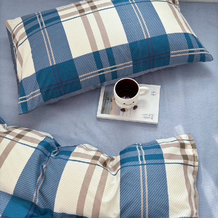 91家纺网 家纺一手货源 找家纺 可可家纺 2025新款印花卡通芦荟棉枕套亲肤信封式枕头套小清新 品味时尚