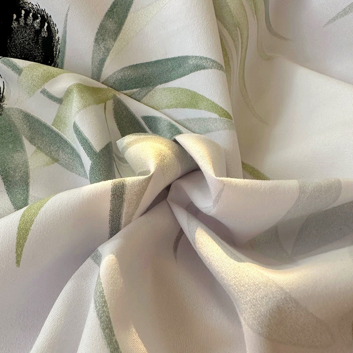 91家纺网 家纺一手货源 找家纺 十一家居 2025新款小清新印花款高克重加厚升级款云朵棉水洗棉床笠 熊猫宝贝