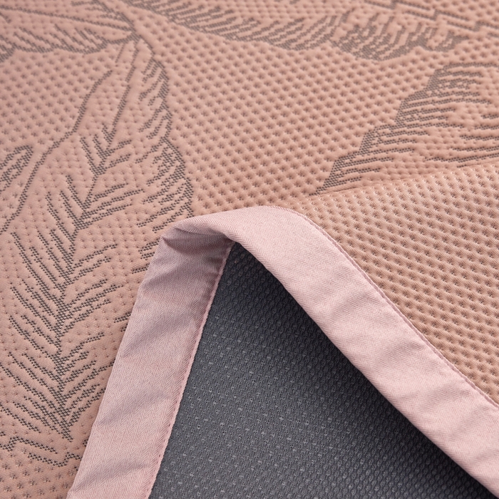 91家纺网 家纺一手货源 找家纺 亿梵家居 2025新款PE中分子480克高克重冰豆豆席凉豆豆席凉感凉席 莫里斯-豆沙