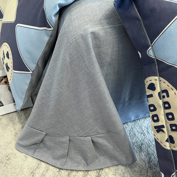 91家纺网 家纺一手货源 找家纺 曲之慕 2025直播爆款纯棉磨毛 高克重加厚全棉磨毛印花四件套 凌志