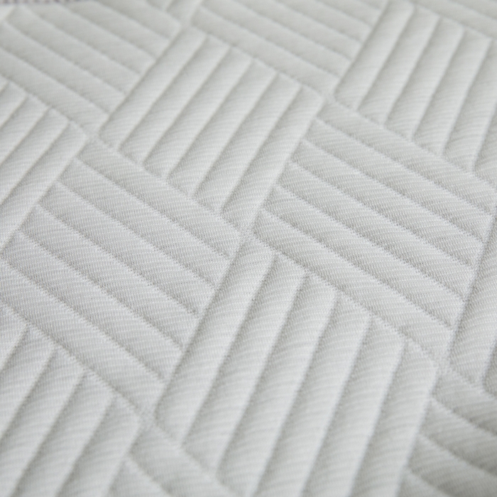 91家纺网 家纺一手货源 找家纺 欧邦 2025新款外贸热销加厚菱形Pe中分子凉感豆豆软席 菱形-穆尼灰 床席款