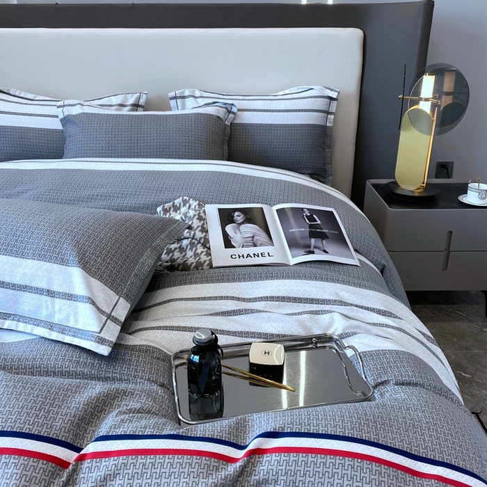 91家纺网 家纺一手货源 找家纺 曲之慕 2025直播爆款纯棉磨毛 高克重加厚全棉磨毛印花四件套 圣马可