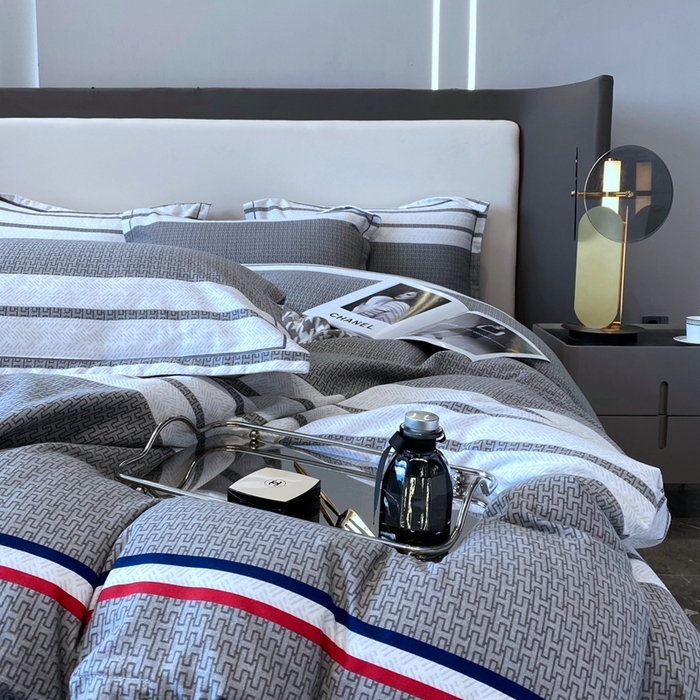 91家纺网 家纺一手货源 找家纺 曲之慕 2025直播爆款纯棉磨毛 高克重加厚全棉磨毛印花四件套 圣马可