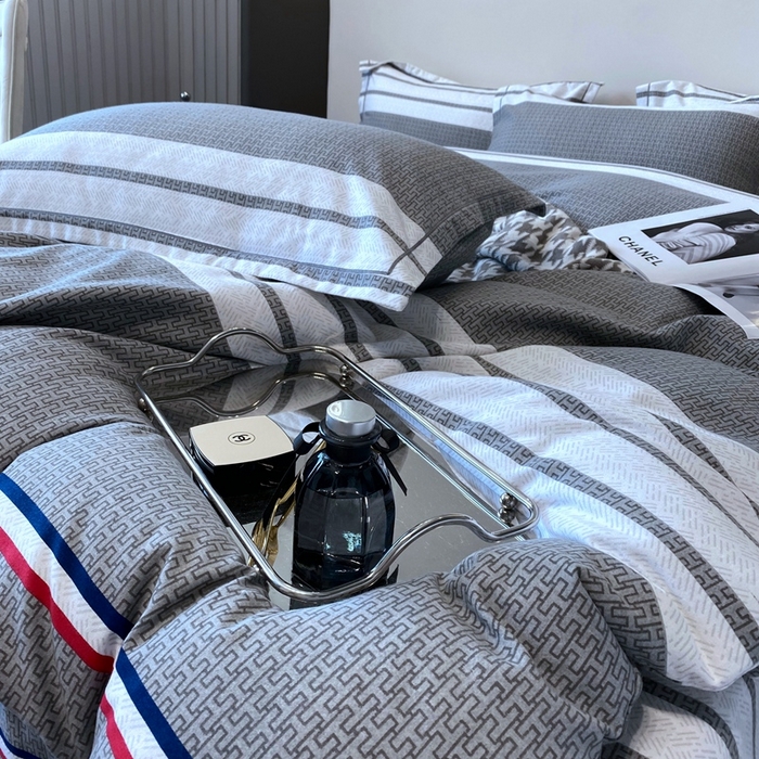 91家纺网 家纺一手货源 找家纺 曲之慕 2025直播爆款纯棉磨毛 高克重加厚全棉磨毛印花四件套 圣马可