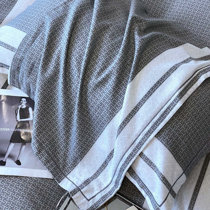 91家纺网 家纺一手货源 找家纺 曲之慕 2025直播爆款纯棉磨毛 高克重加厚全棉磨毛印花四件套 圣马可