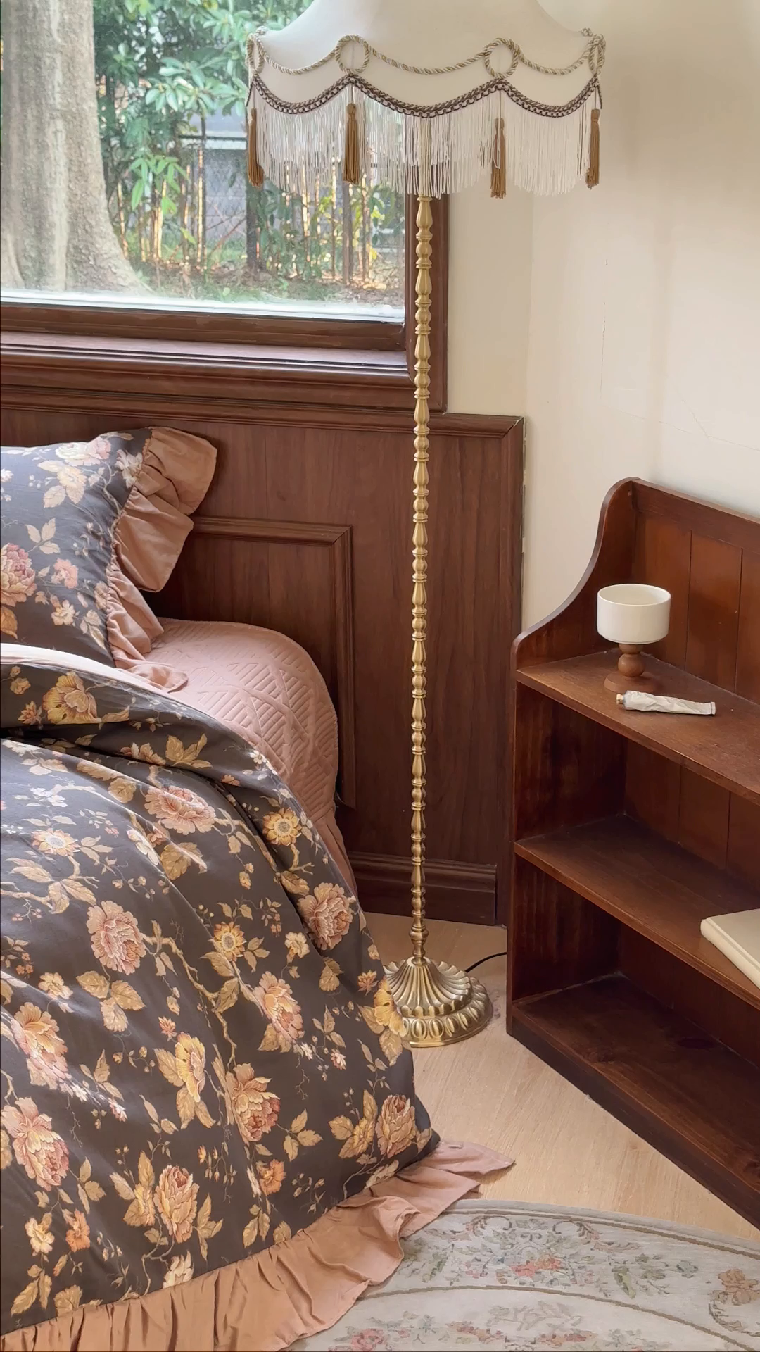 91家纺网 家纺一手货源 找家纺 胜权家纺 2025新款全棉纯棉数码印花双层纱床盖单品 香榭丽舍