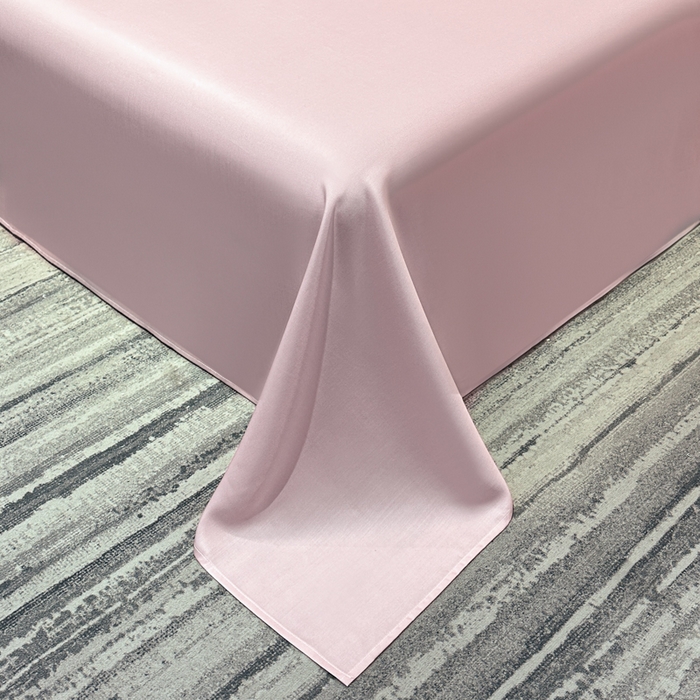 91家纺网 家纺一手货源 找家纺 菲梵家纺 2025新款纯色60支莱赛尔天丝单品系列-单床单（提供买家秀） 莱特粉