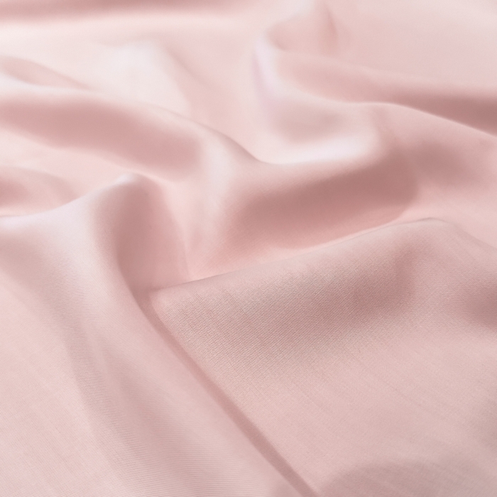 91家纺网 家纺一手货源 找家纺 菲梵家纺 2025新款纯色60支莱赛尔天丝单品系列-单床笠（提供买家秀） 水蜜粉