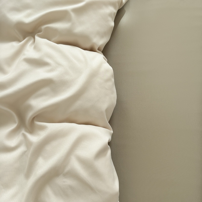 91家纺网 家纺一手货源 找家纺 可可家纺 2025新款纯色磨毛简约水洗棉单被套亲肤床单被套单件被罩 浅玉卡其