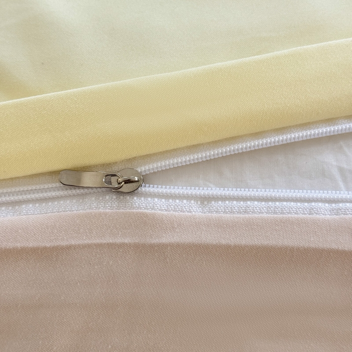 91家纺网 家纺一手货源 找家纺 可可家纺 2025新款纯色磨毛简约水洗棉单被套亲肤床单被套单件被罩 芝士奶茶