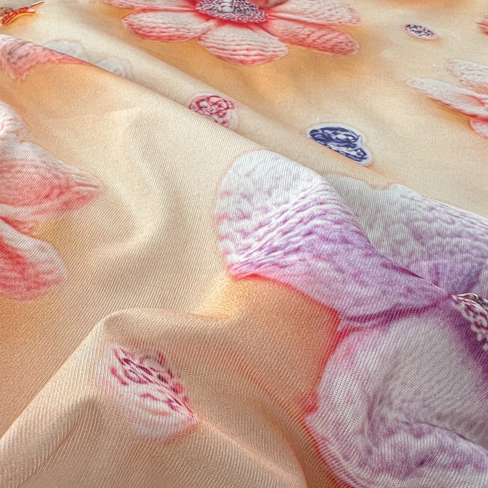 91家纺网 家纺一手货源 找家纺 庭彤 2025新款5D夏被空调被A类云母仿锦氨凉感丝夏凉被子被芯【 量大可谈】 5D数码桃花朵朵