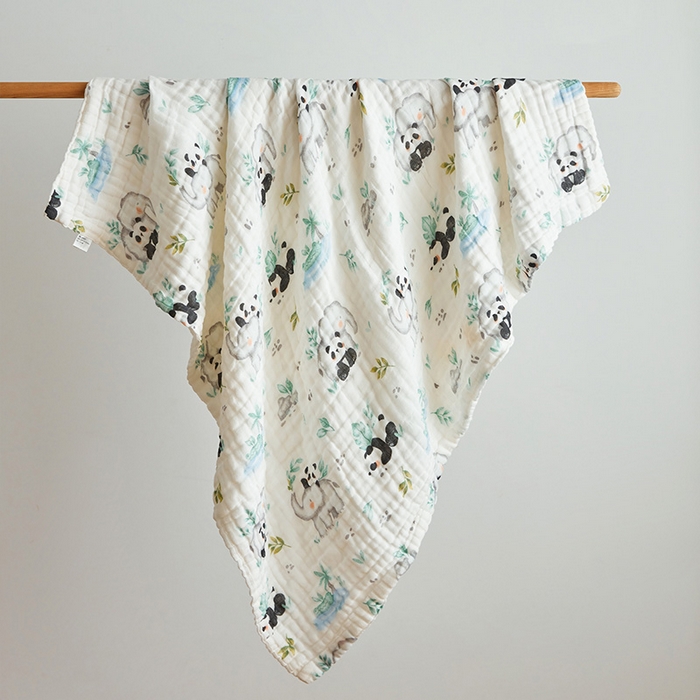 91家纺网 家纺一手货源 找家纺 （总）嗨生活 2025新款A类婴幼儿童夏凉空调被子浴巾六层纱布毛巾被纯棉办公室幼儿园午睡盖毯子