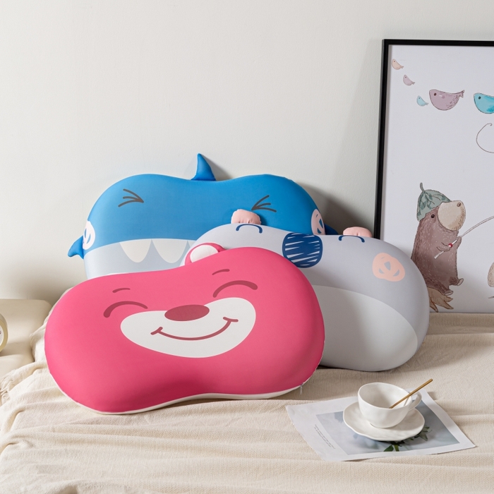 91家纺网 家纺一手货源 找家纺 芯链 2025新款亲肤柔软卡通枕头枕芯 组合图