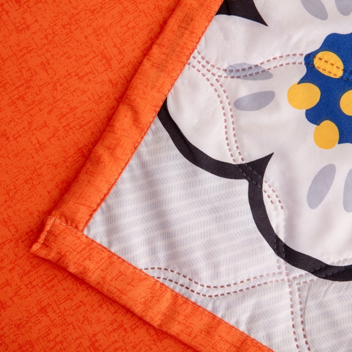 91家纺网 家纺一手货源 找家纺 乐居坊2025新款亲肤舒适印花芦荟棉夏凉被四件套 巴黎世家