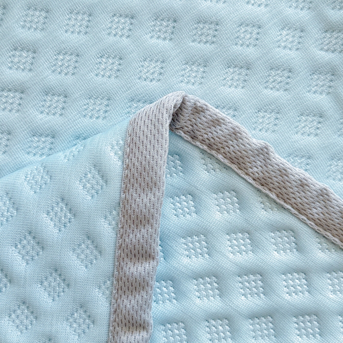 91家纺网 家纺一手货源 找家纺 阿牛席业 2025春夏新款双面云母夏被夏凉被空调被 沐夏-冰河蓝