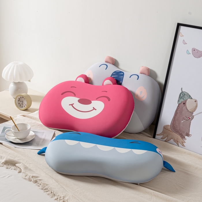 91家纺网 家纺一手货源 找家纺 芯链 2025新款亲肤柔软卡通枕头枕芯 组合图