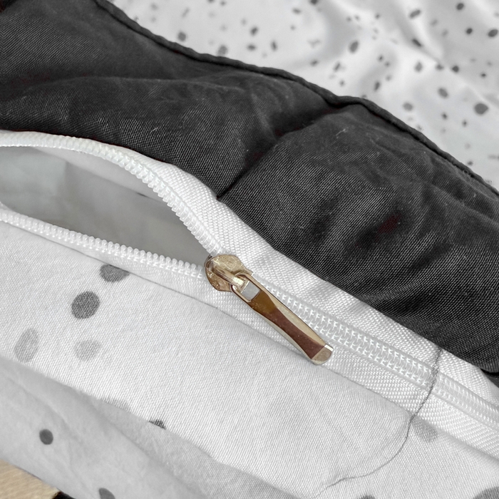 91家纺网 家纺一手货源 找家纺 绣女坊 2025新款时尚印花水洗棉被套款床盖四件套-赫本风 赫本风-蝴蝶结