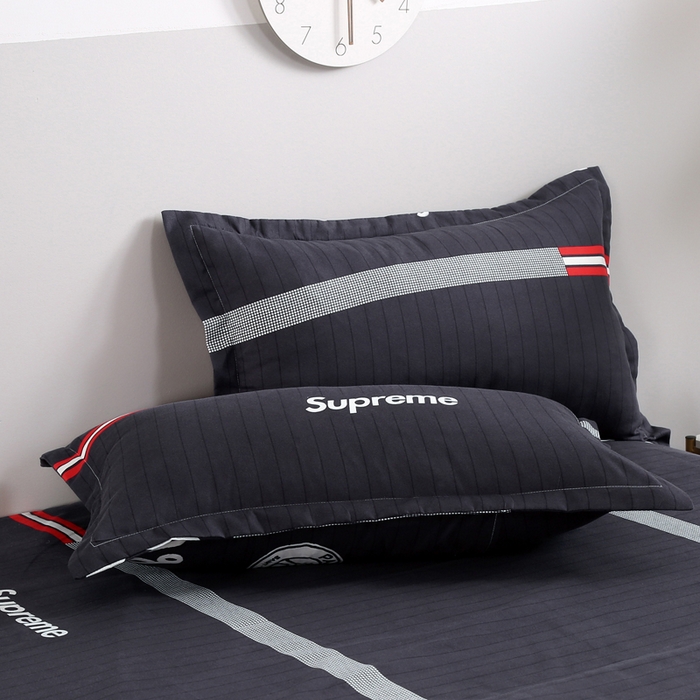 91家纺网 家纺一手货源 找家纺 北部居2025新款加厚化纤系列--单枕套