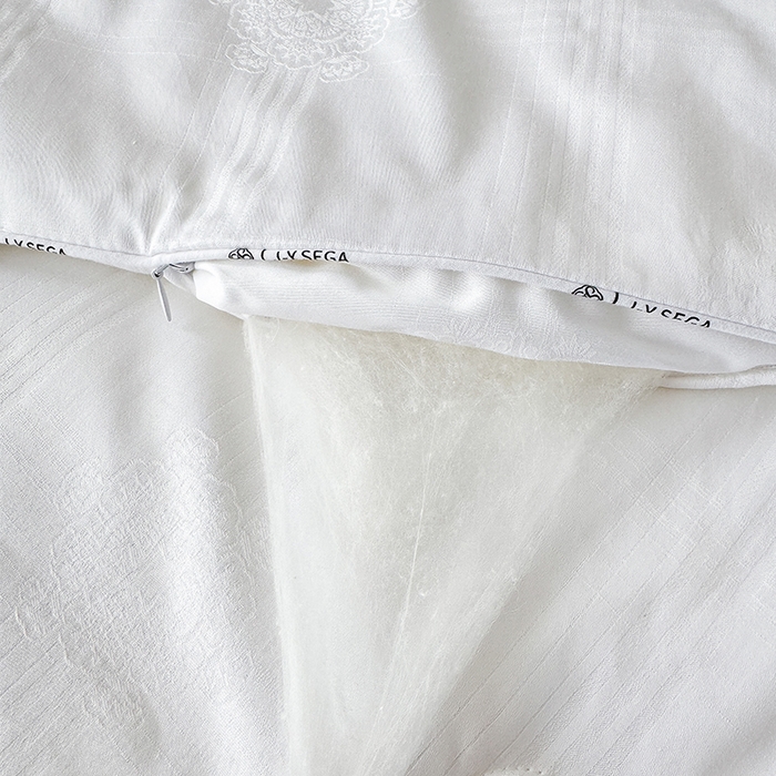 91家纺网 家纺一手货源 找家纺 （总）茧羽世家 2025新款全棉软糯亲肤提花蚕丝夏被