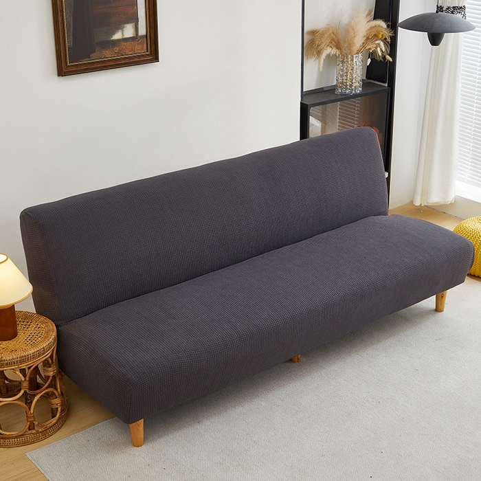 91家纺网 家纺一手货源 找家纺 飞翔家居2025新款玉米绒沙发床套 深灰色