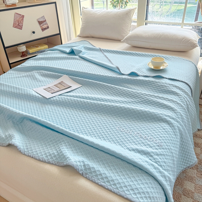 91家纺网 家纺一手货源 找家纺 （总）阿牛席业 2025春夏新款双面云母夏被夏凉被空调被