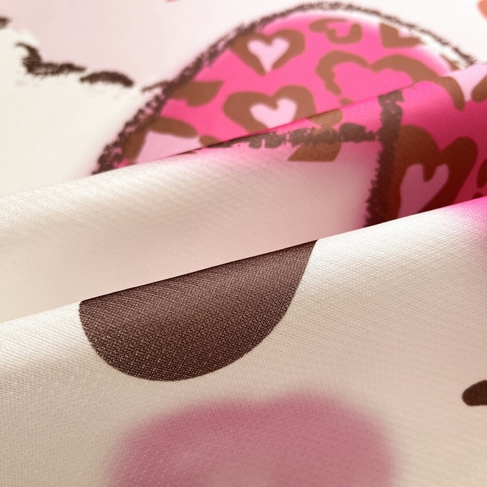 91家纺网 家纺一手货源 找家纺  博雅新款三丽欧A类大版数码印花1200D冰丝凉席-床笠款 甜酷KT