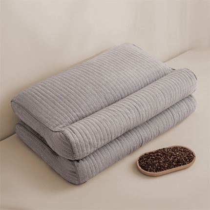 91家纺网 家纺一手货源 找家纺 （总）麦肯锡 2025新款荞麦牵引枕  枕头枕芯