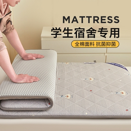 丽诺床垫 2025新款全棉抗菌三明治学生床垫 小萝莉