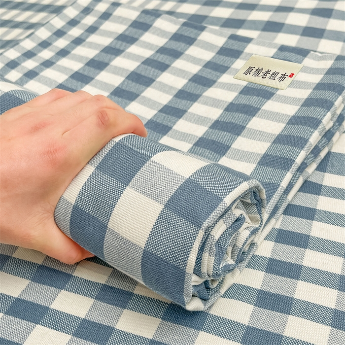 91家纺网 家纺一手货源 找家纺 （总）美梦里 2025新款无印老粗布床单凉席席子