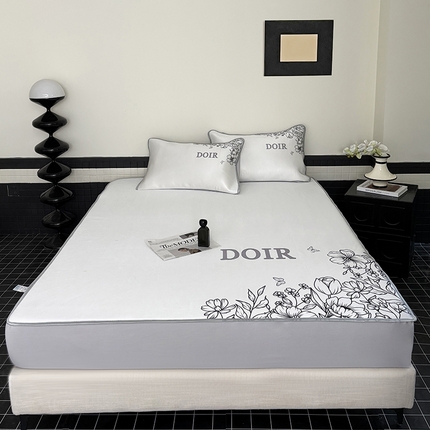 91家纺网 家纺一手货源 找家纺 （总）色鬼布艺2025春夏5A抗菌冰丝席(床笠款）