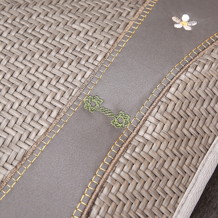 91家纺网 家纺一手货源 找家纺 （总）纽乐家纺 2025新款夏凉凉感五叶草冰藤茶香茉莉花枕芯助眠枕头