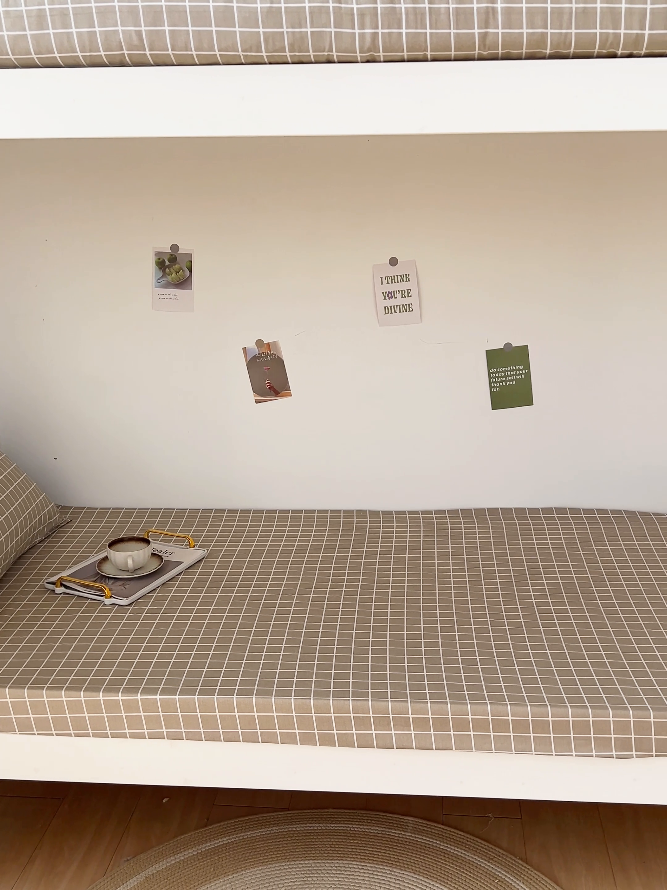 91家纺网 家纺一手货源 找家纺 宅部落 2025新款全棉学生宿舍褥子套纯棉床垫套单床笠 温情北欧