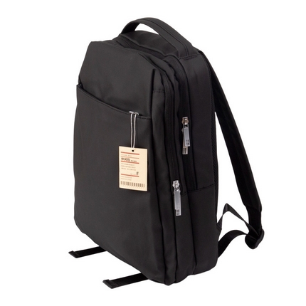 91家纺网 家纺一手货源 找家纺 良品汇馆良品防水双肩包 新品极简-黑色38X30X10cm