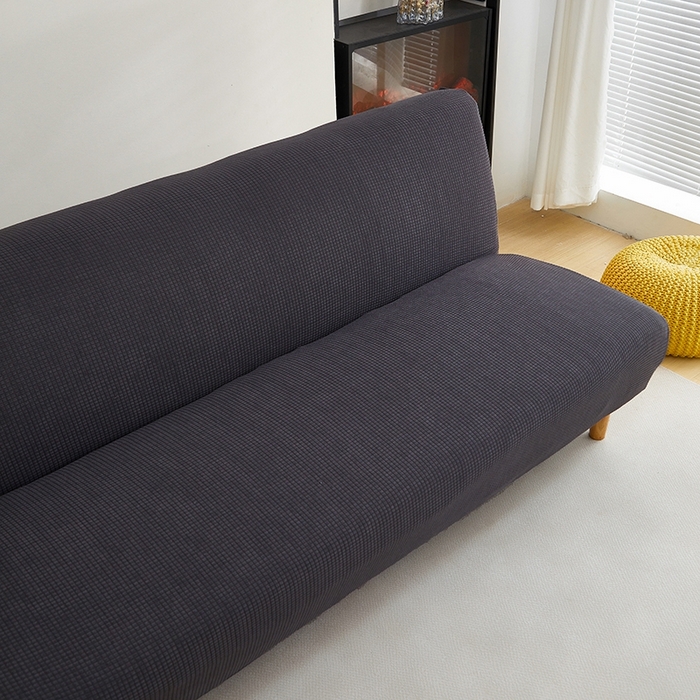 91家纺网 家纺一手货源 找家纺 飞翔家居2025新款玉米绒沙发床套 深灰色