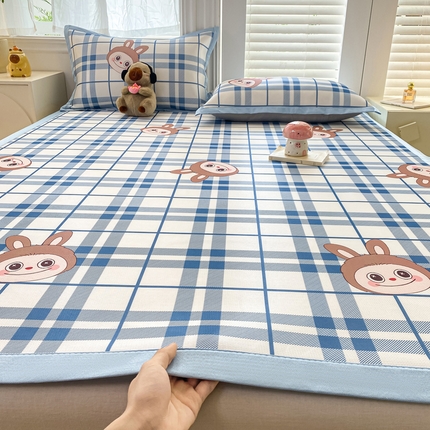 91家纺网 家纺一手货源 找家纺 （总）源舍家纺 2025新款数码印花冰丝席-床席款