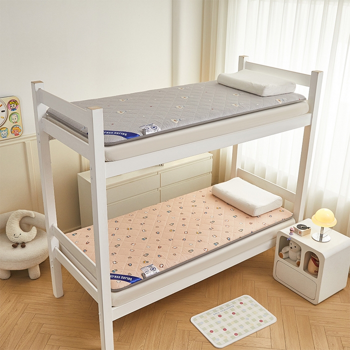 91家纺网 家纺一手货源 找家纺 （总）丽诺床垫 2025新款全棉抗菌三明治学生床垫