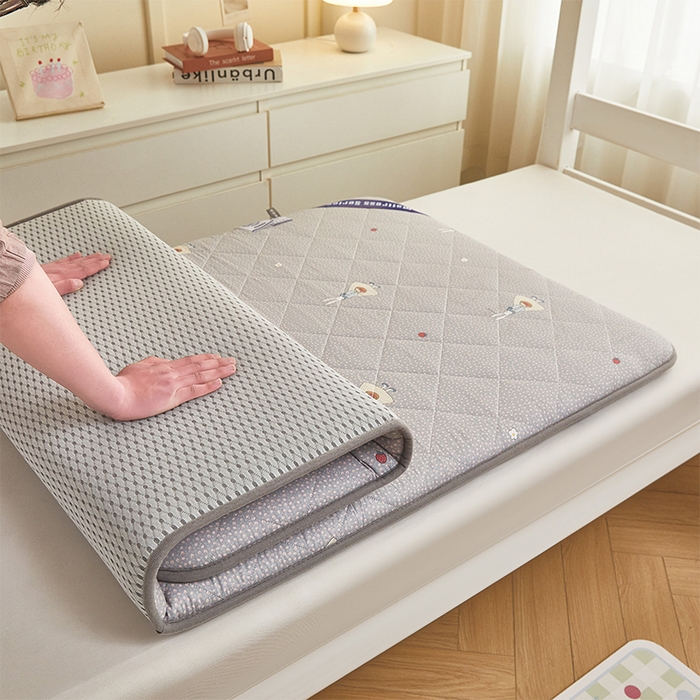 91家纺网 家纺一手货源 找家纺 （总）丽诺床垫 2025新款全棉抗菌三明治学生床垫