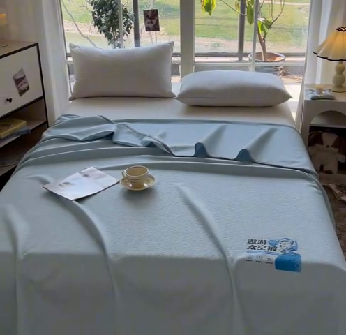 91家纺网 家纺一手货源 找家纺 （总）阿牛席业 2025春夏新款双面云母夏被夏凉被空调被