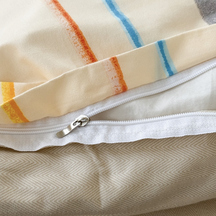 91家纺网 家纺一手货源 找家纺 可可家纺 2025新款印花卡通芦荟棉四件套亲肤床单被套三件套 丰收季节