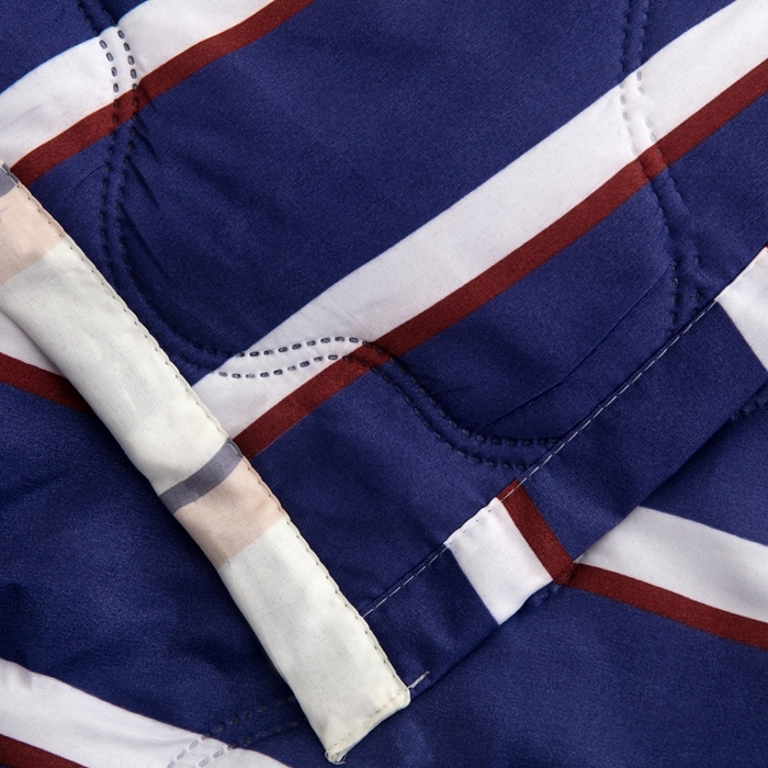 91家纺网 家纺一手货源 找家纺 乐居坊2025新款亲肤舒适印花芦荟棉夏凉被四件套 高校风云