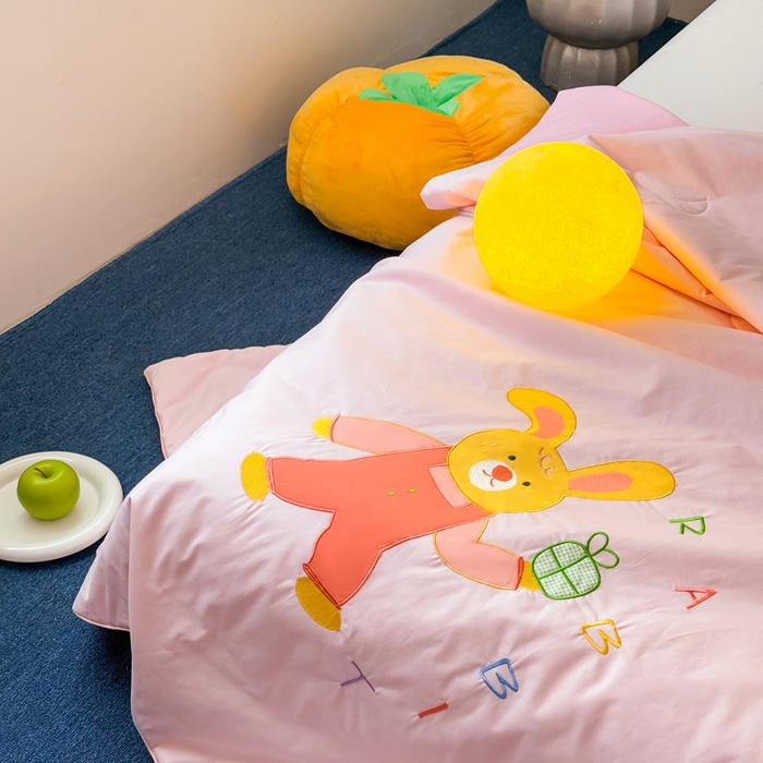 91家纺网 家纺一手货源 找家纺 （总）2025新款快乐多巴胺纯棉夏被