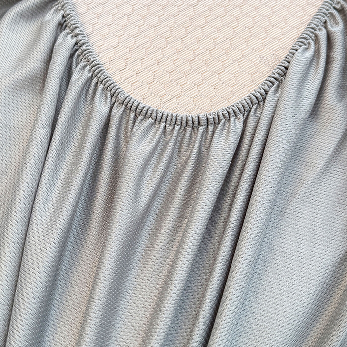 91家纺网 家纺一手货源 找家纺 喜居 2025新款A类凉豆豆提花床笠凉感豆豆床笠 luck小冰熊-咖